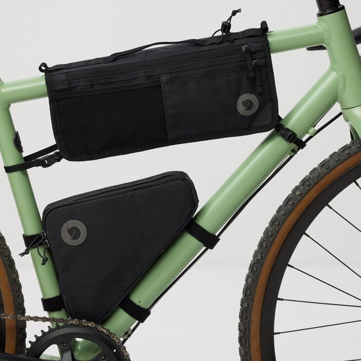 FJÄLLRÄVEN Hoja Bike Frame Fold Bag Royal blue