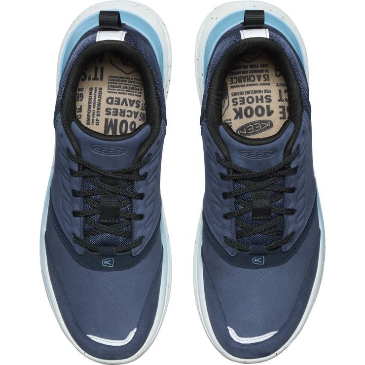 KEEN WK400 LEATHER MEN, naval academy/blue heaven
