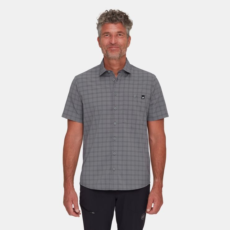 MAMMUT Lenni Shirt Men steel-black