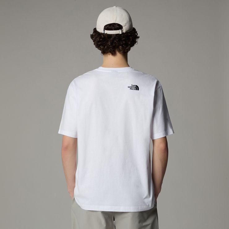THE NORTH FACE M S/S ESSENTIAL OVERSIZ TNF WHITE XL