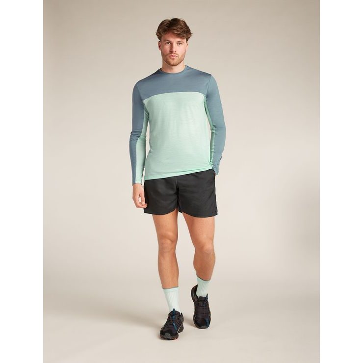 ICEBREAKER M Mer 125 Cool-Lite Active 7 Shorts OBSIDIAN