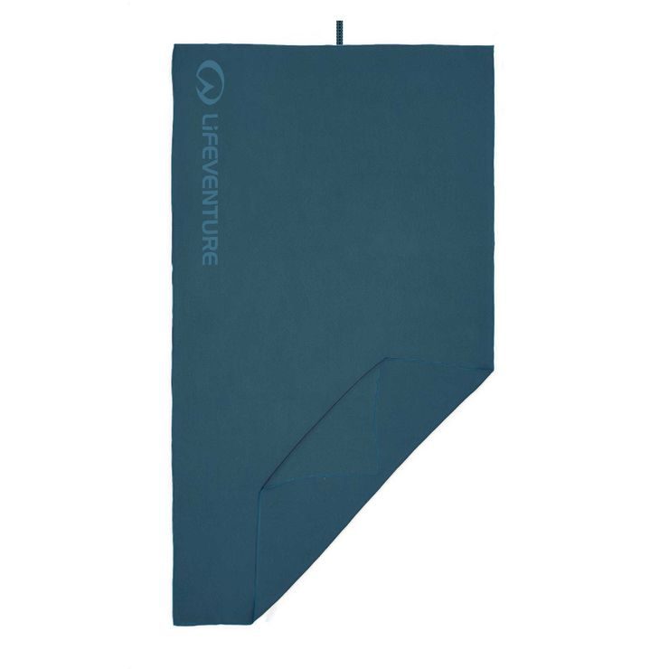 LIFEVENTURE SoftFibre Trek Towel pocket, navy