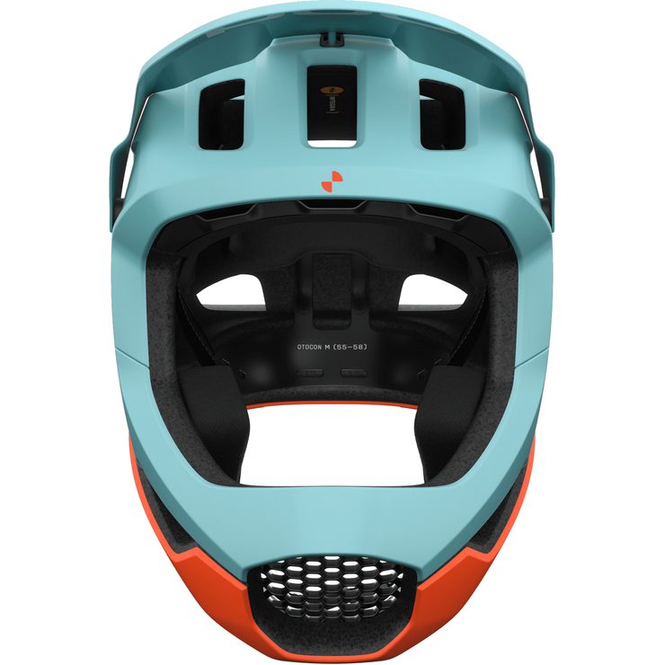 POC Otocon Race MIPS Indicolite Blue Matt/Carnelian Orange Matt