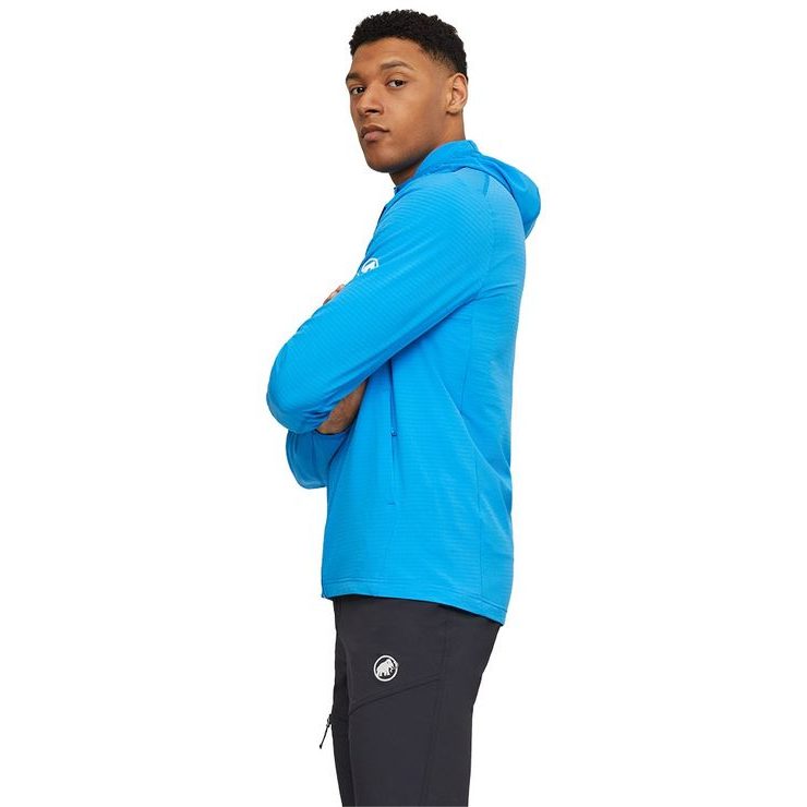 MAMMUT Madris Light ML Hooded Jacket Men glacier blue-marine