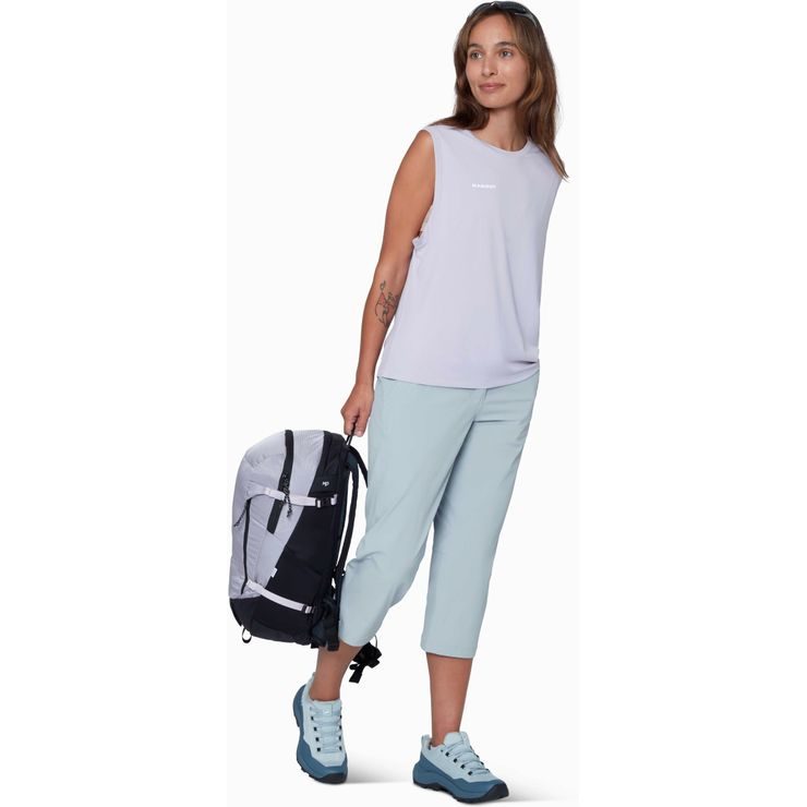 MAMMUT Hiking V Capri Pants Women nebla