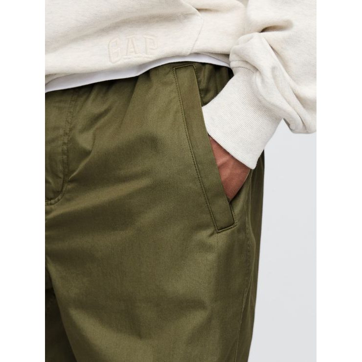 GAP Kalhoty Baggy Parachute Unisex Zelená