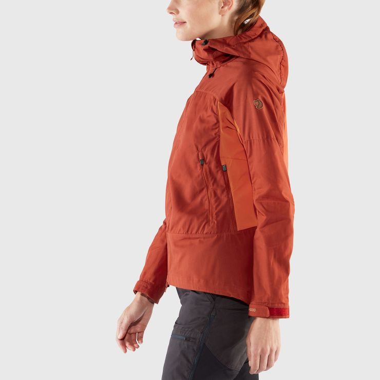 FJÄLLRÄVEN Abisko Lite Trekking Jacket W Flame Orange