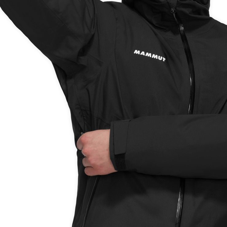 MAMMUT Alto Light 3 in 1 HS Hooded Jacket Men black-black