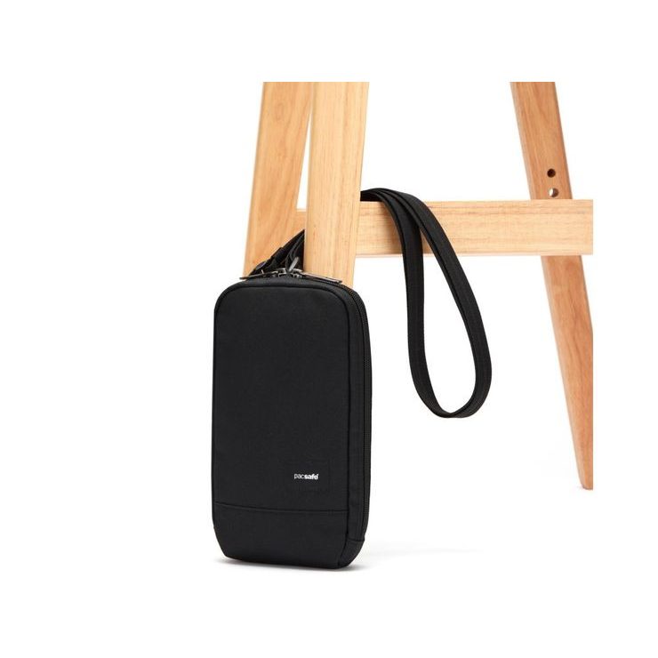 PACSAFE RFIDsafe Tech Crossbody JET BLACK