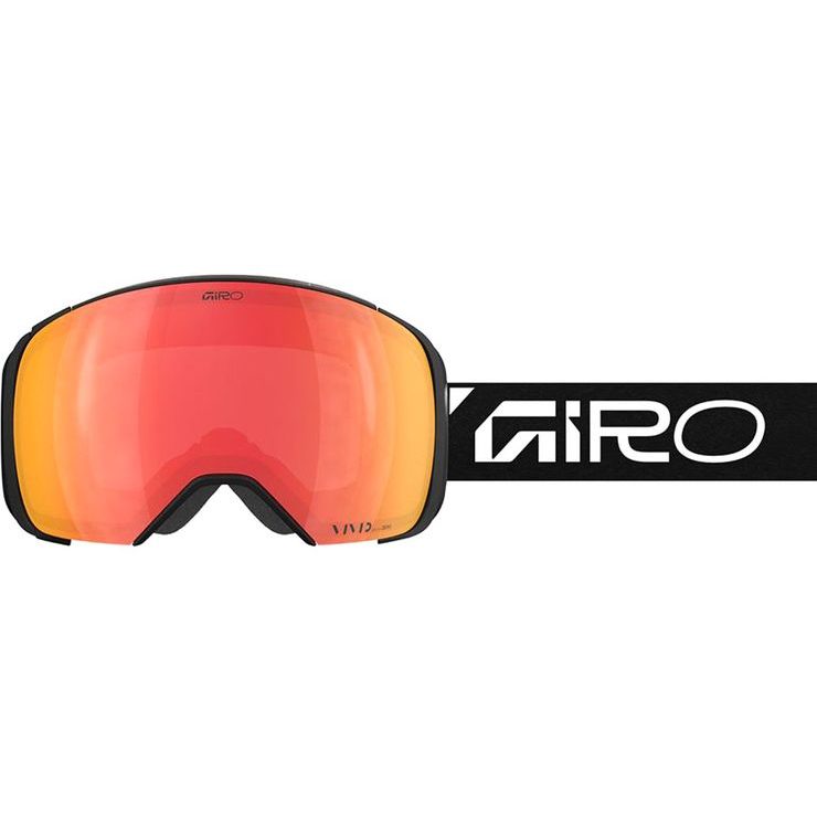GIRO Comp Black Wordmark-Vivid Ember/Vivid Infrared (2skla)