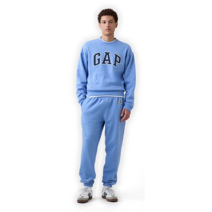 GAP 898181-02 Mikina s logem Unisex Modrá