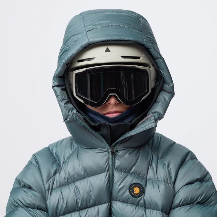 FJÄLLRÄVEN Bergtagen Down Jacket W Laurel Green