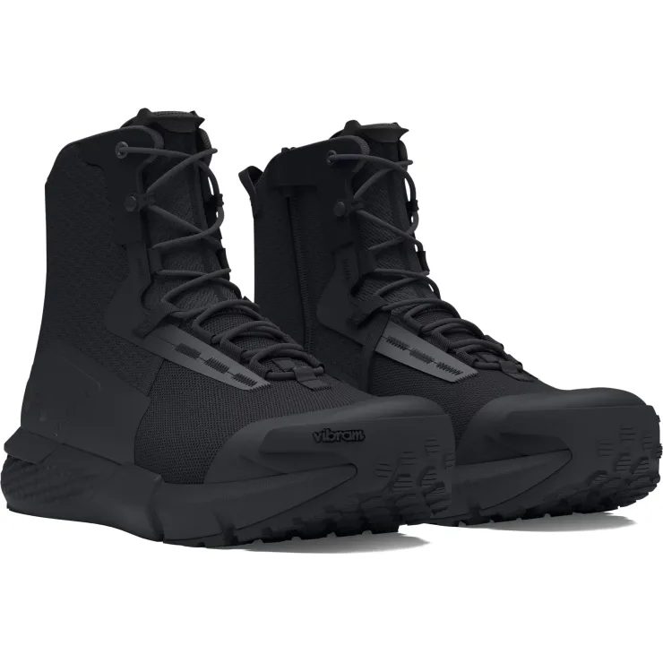 UNDER ARMOUR Charged Valsetz Zip, Black / Black / Jet Gray