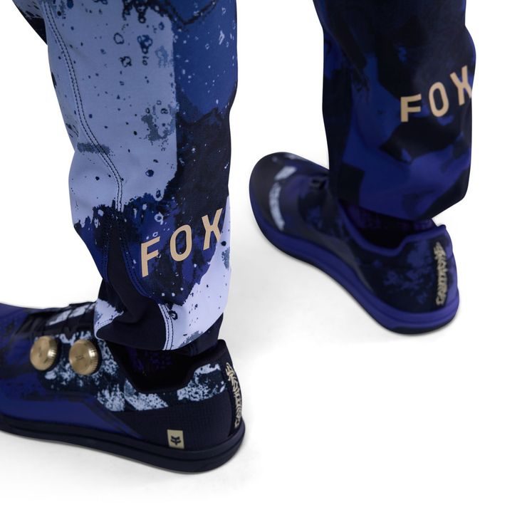 FOX Flexair Ls Jersey Goldstone Le Purple