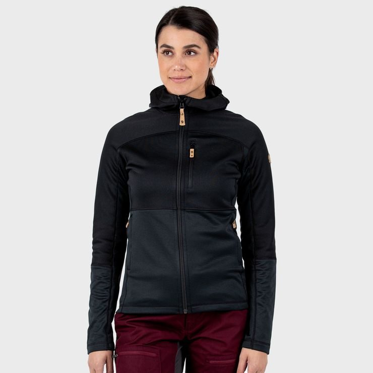 FJÄLLRÄVEN Abisko Trail Fleece W Deep Forest
