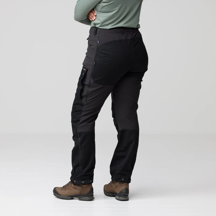 FJÄLLRÄVEN Keb Trousers Curved W Black Oak