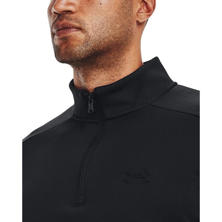 UNDER ARMOUR UA Armour Fleece 1/4 Zip, Black