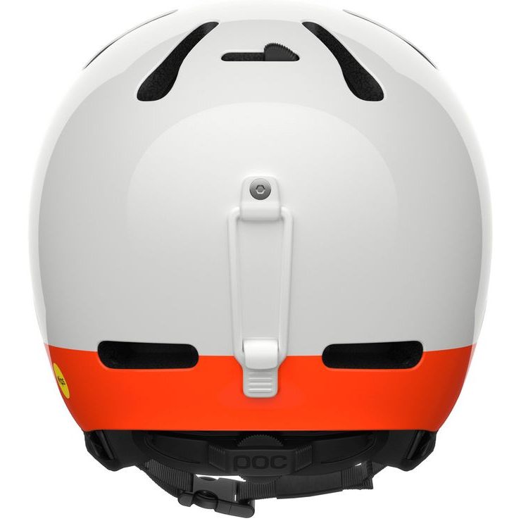 POC Fornix MIPS Hydrogen White/Fluorescent Orange