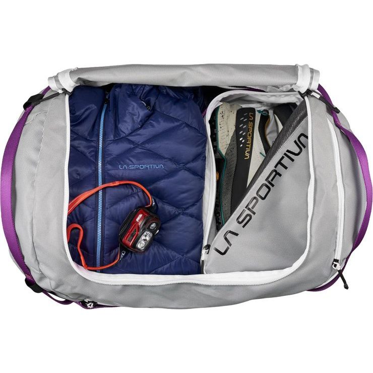 LA SPORTIVA Nomad 40 Duffel Bag Chalk/Black