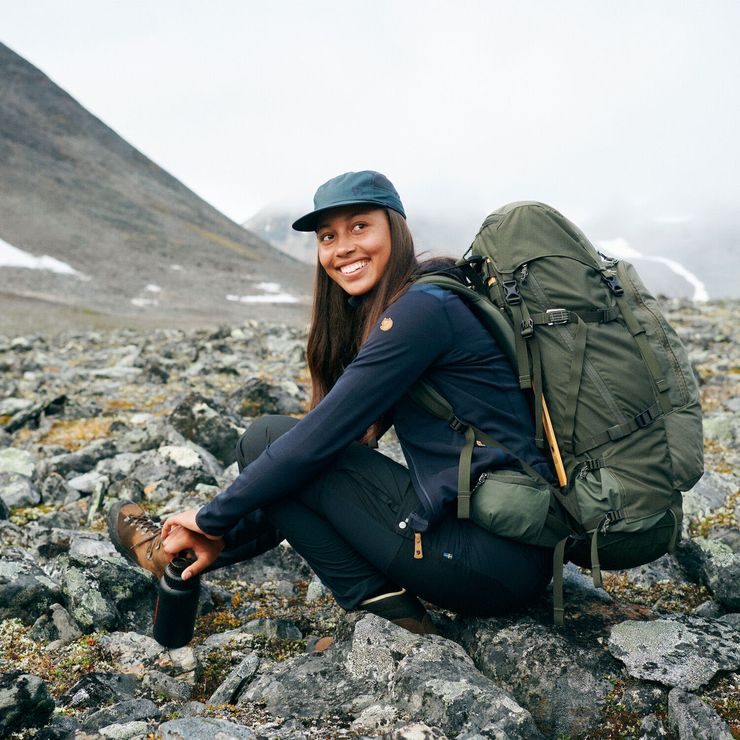 FJÄLLRÄVEN Abisko Midsummer Trs W Short Dusty Rose