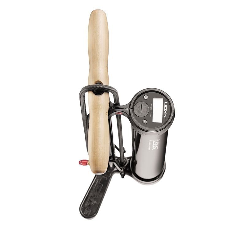 LEZYNE DIGITAL PRESSURE OVER DRIVE GLOSS BLACK