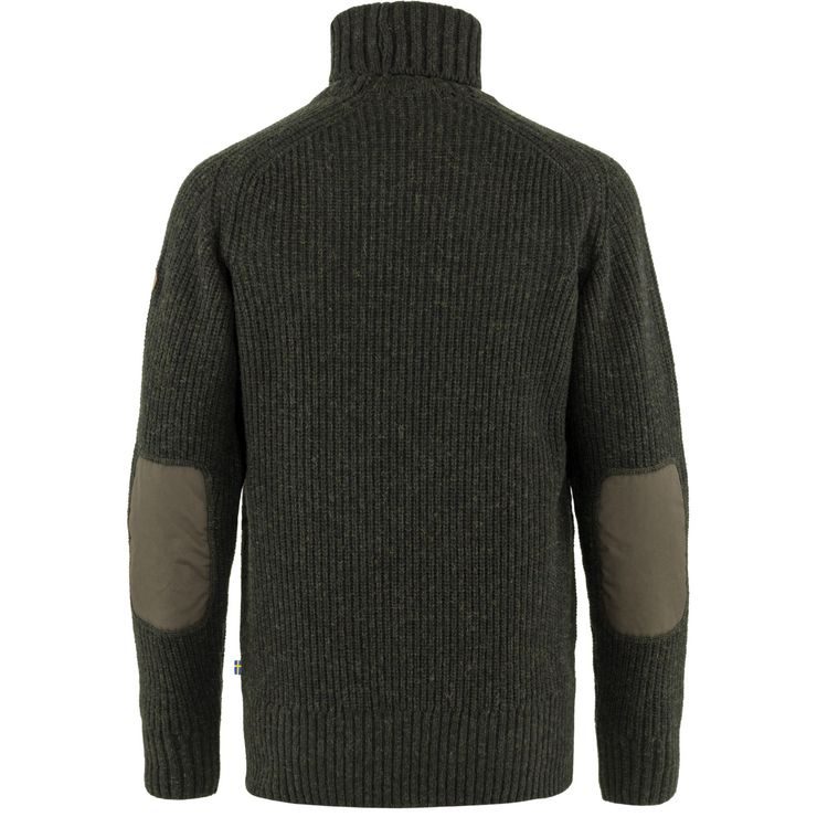 FJÄLLRÄVEN Övik Roller Neck Sweater M Dark Olive
