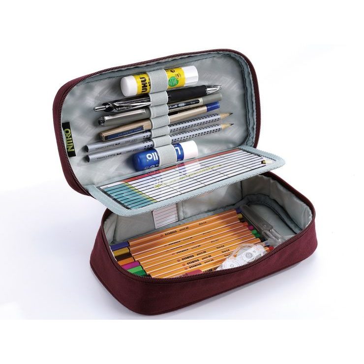 NITRO PENCIL CASE XL wine