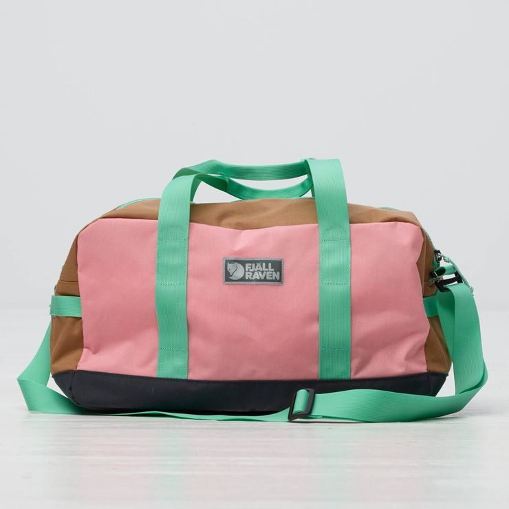 FJÄLLRÄVEN Vardag Duffel 33 Poppy Pink-Khaki Dust