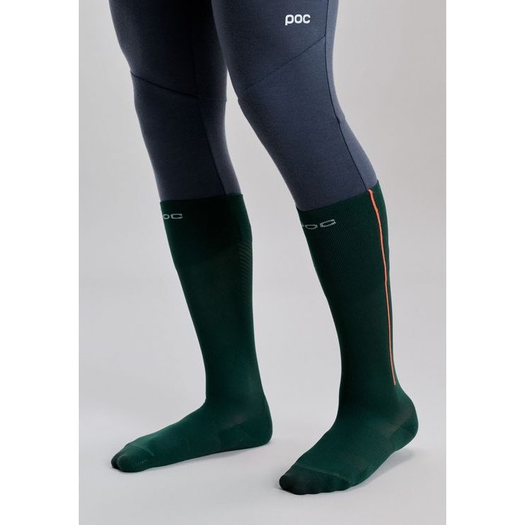 POC Race Sock Lite Pargasite Green