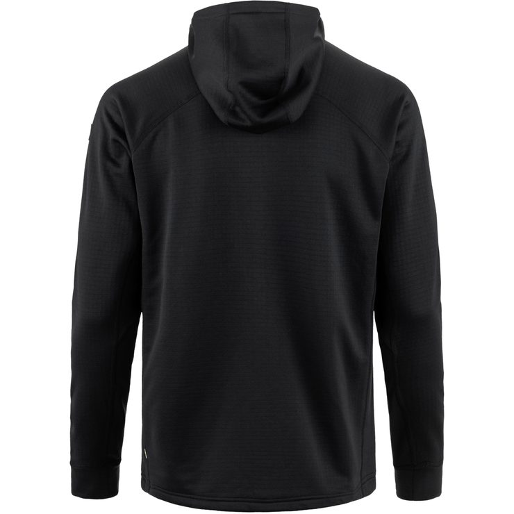 FJÄLLRÄVEN Abisko Grid Fleece Hoodie M Black