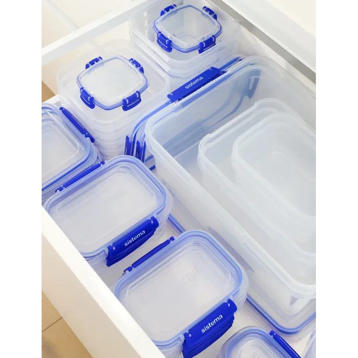 SISTEMA Klip It Plus 3 ks 2 klipy 400 ml