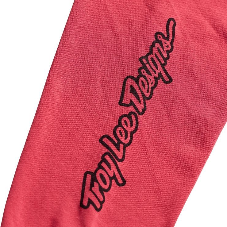 TROY LEE DESIGNS Skyline Ride LS Tee Feathered Ember Red