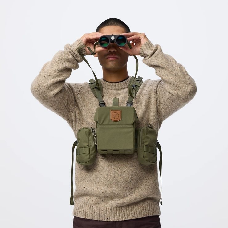 FJÄLLRÄVEN Lappland Bino Harness 2 Green