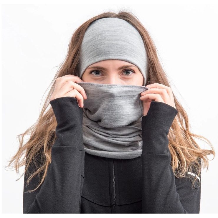 SENSOR TUBE MERINO BOLD šátek multifukční cool grey