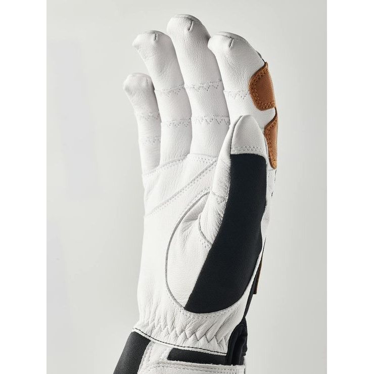 HESTRA Ergo Grip Active Wool Terry - 5 finger Svart/Offwhite