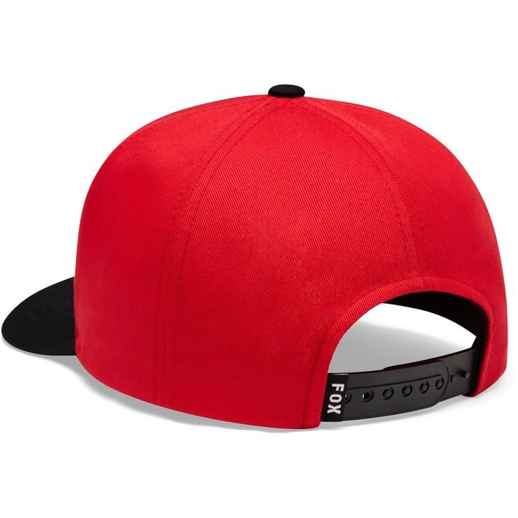 FOX Yth Icon Snapback Hat Red