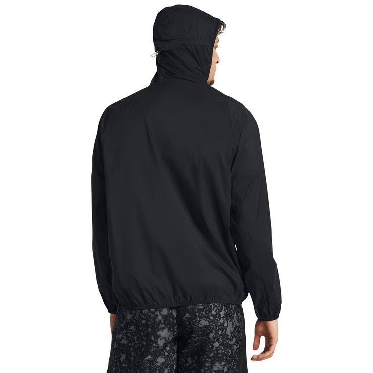 UNDER ARMOUR PHANTOM WINDBREAKER, Black / Midnight Navy / High-Vis Yellow