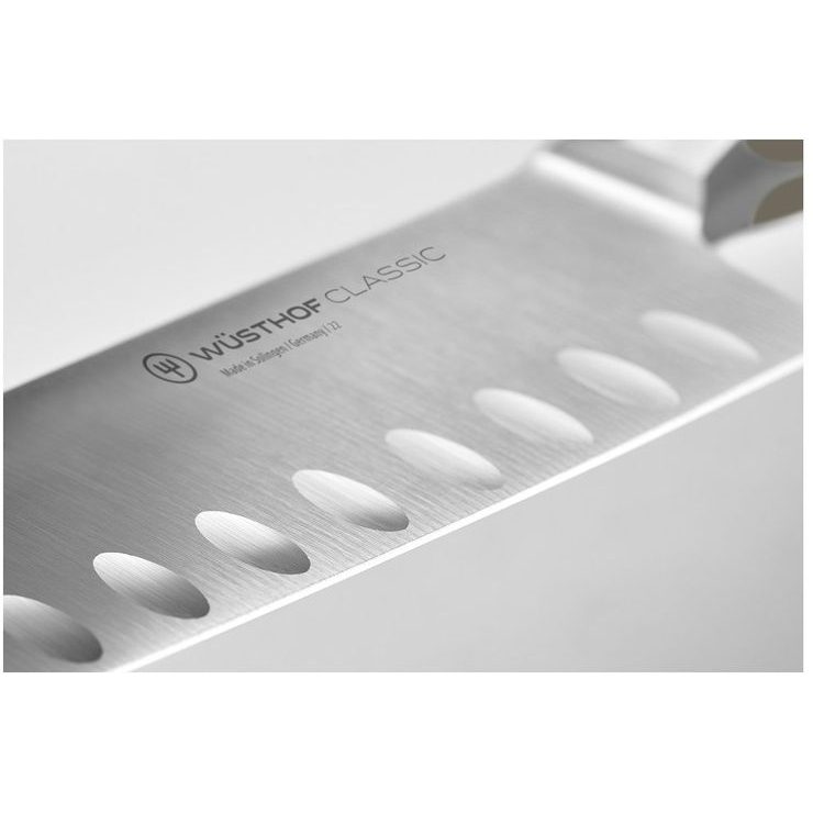 WÜSTHOF Santoku Classic Colour 17 cm Velvet Oyster