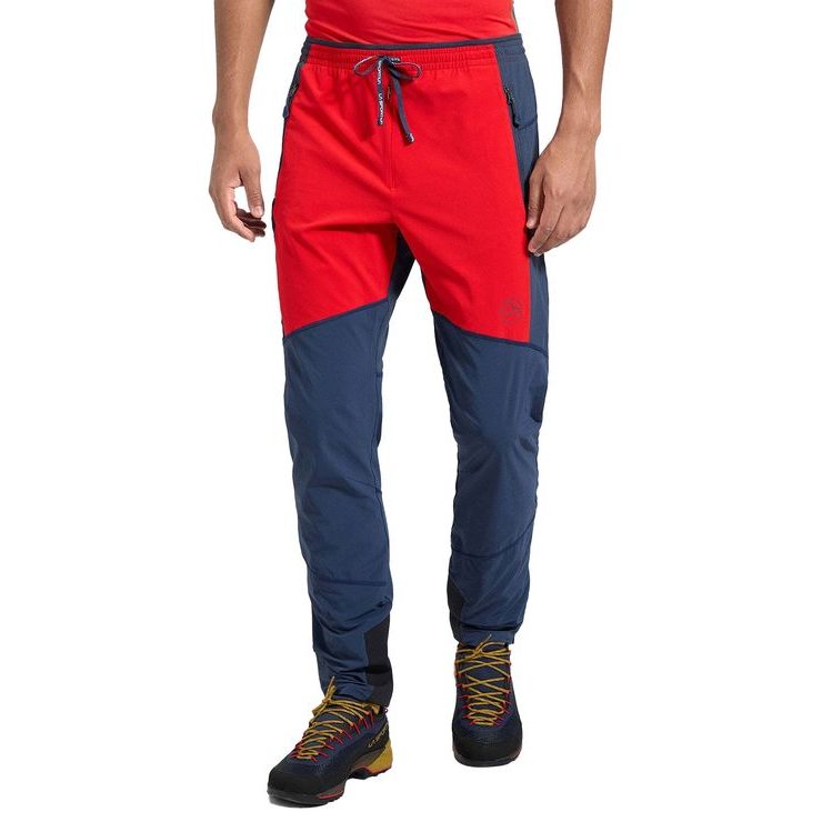 LA SPORTIVA Aequilibrium Speed Pants M, Mountain Red/Night Sky