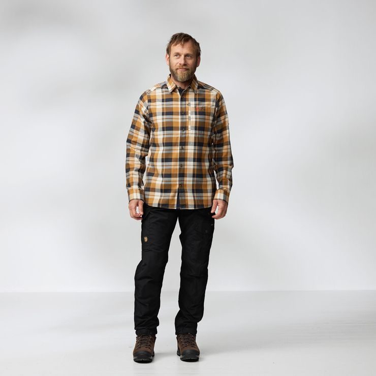 FJÄLLRÄVEN Fjällglim Shirt M Black-Grey
