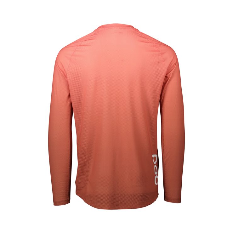 POC M's Essential MTB Lite LS Jersey Gradient Ammolite Coral
