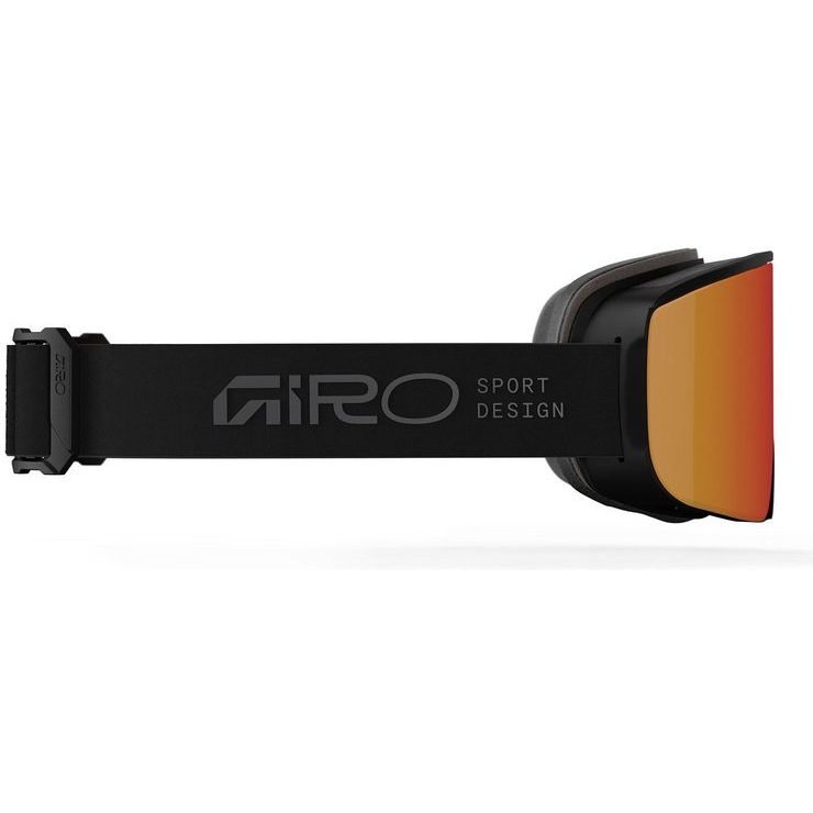 GIRO Axis Black Stacked-Vivid Ember/Vivid Infrared (2skla)
