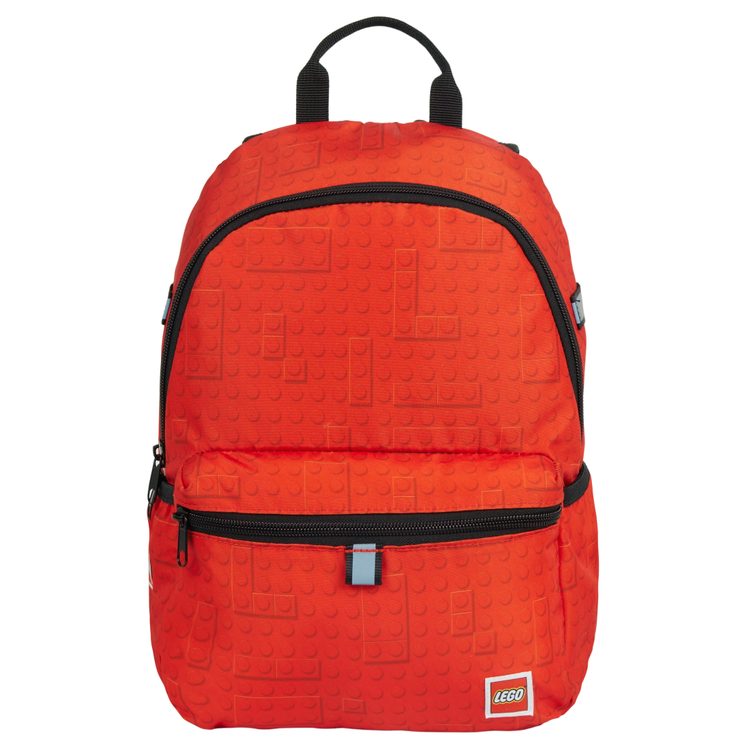 LEGO BAGS Colorblock 9 Brick Dots Red