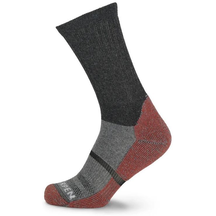 LORPEN WOOL HIKE 2 PACK CREW, WHALES GREY/ARENA