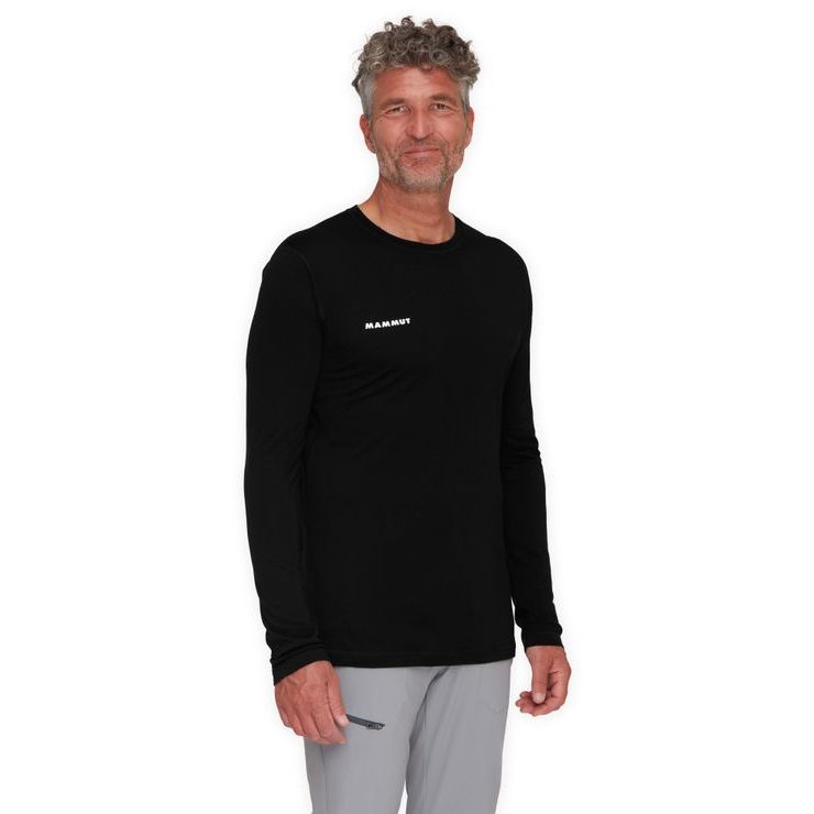 MAMMUT Tree Wool FL Longsleeve Men black