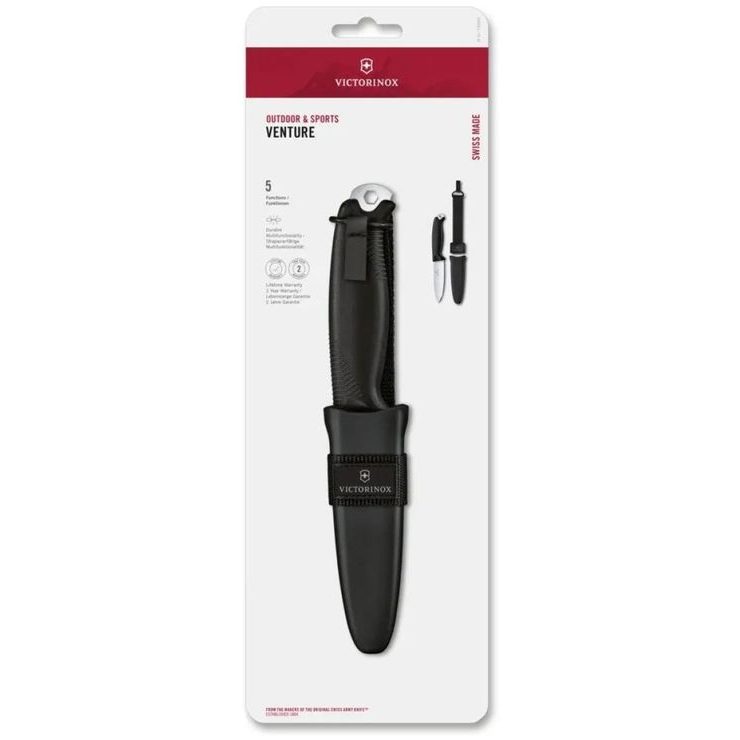 VICTORINOX VENTURE, černý, blister