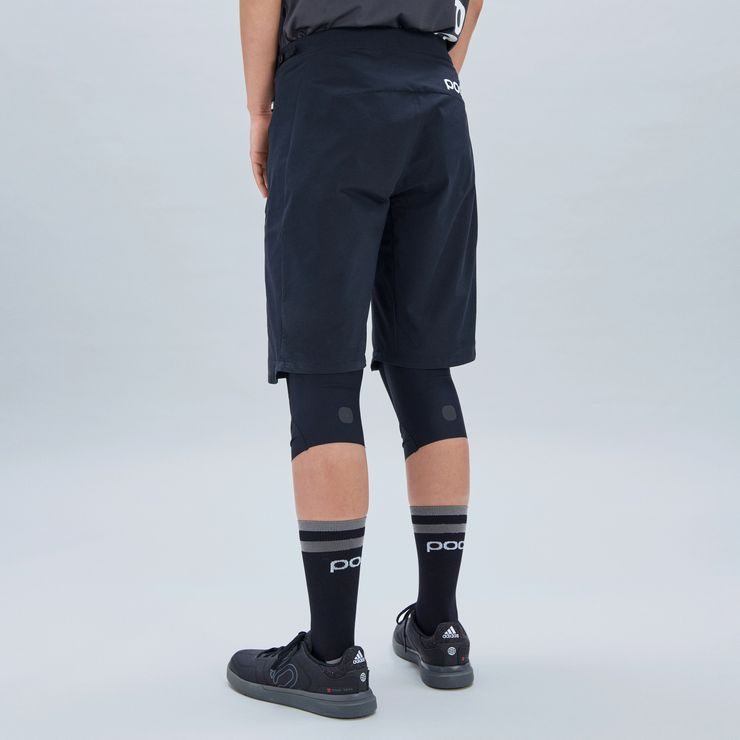 POC W's Essential Enduro Shorts, Uranium Black