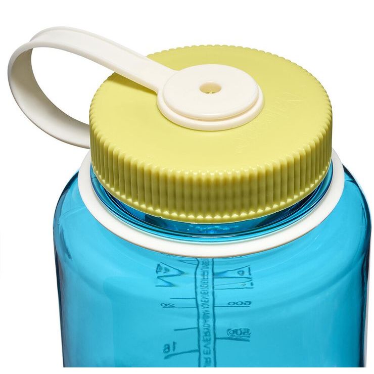 NALGENE Wide Mouth 1000 ml Blue Atoll w/Endive