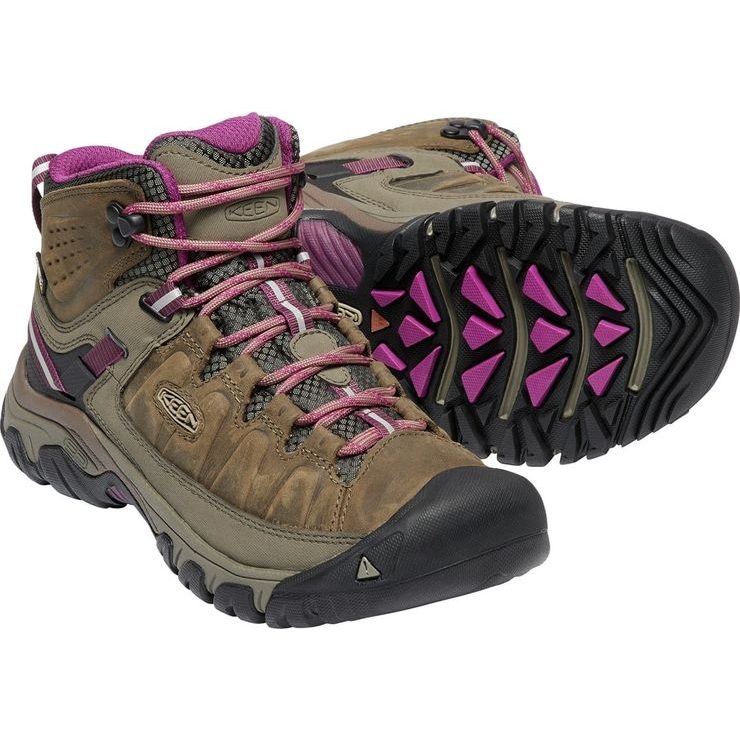 KEEN TARGHEE III MID WP W weiss/boysenberry