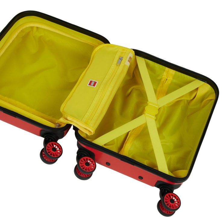 LEGO BAGS PLAY DATE 46 cm, 20l - LEGO minifigures, RED